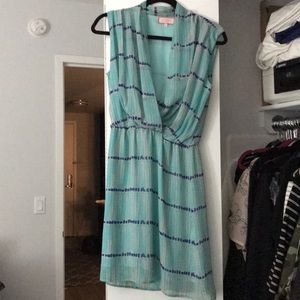 Best Society Turquoise Dress